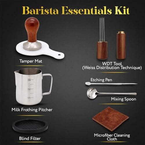 Premium 8-in-1 Coffee Tamper Set, 51mm: image 3