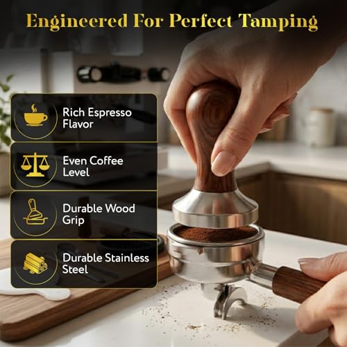 Premium 8-in-1 Coffee Tamper Set, 51mm: image 5