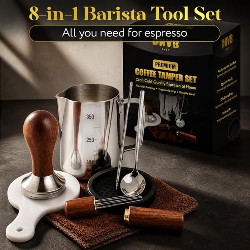 Premium 8-in-1 Coffee Tamper Set, 51mm: image 6