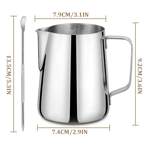 Showvigor 12oz Milk Frothing Pitcher: image 3