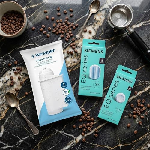 Care Set for Siemens EQ Series Coffee Machines - Cleaning Tablets, Descaling Tablets & AquaIntense Filters: image 3
