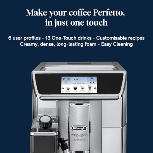 De'Longhi Primadonna Elite Experience Bean to Cup Coffee Machine: image 3